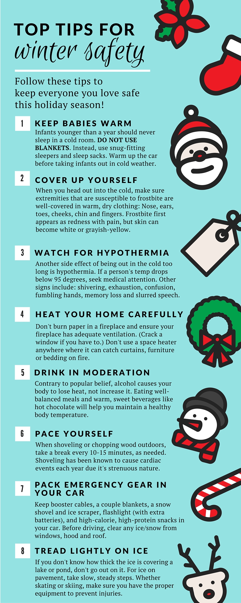 10 tips to stay warm and healthy when it gets cold