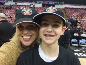 SEH Molly Woods and son Tyler