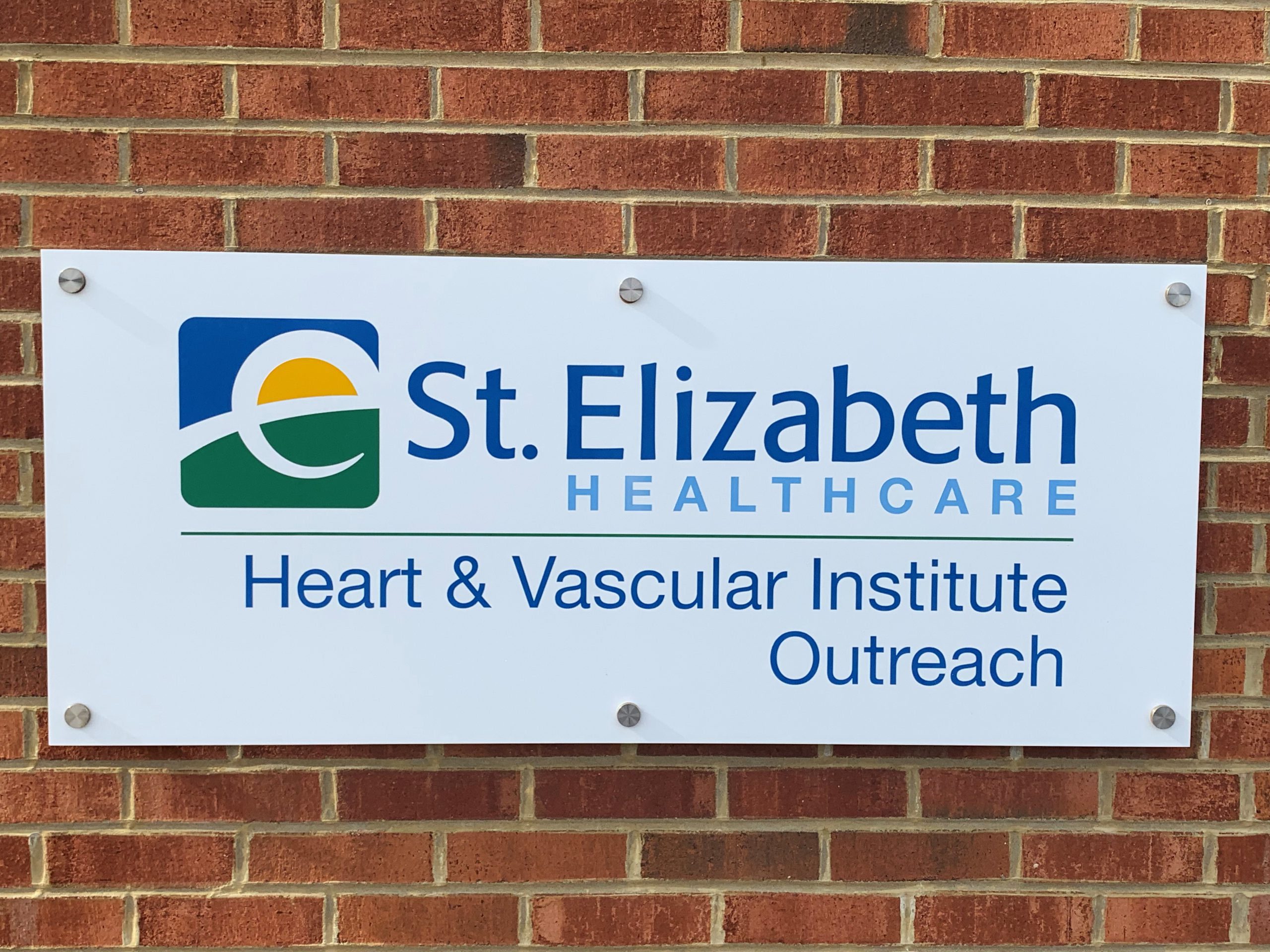 Heart & Vascular Outreach Sign