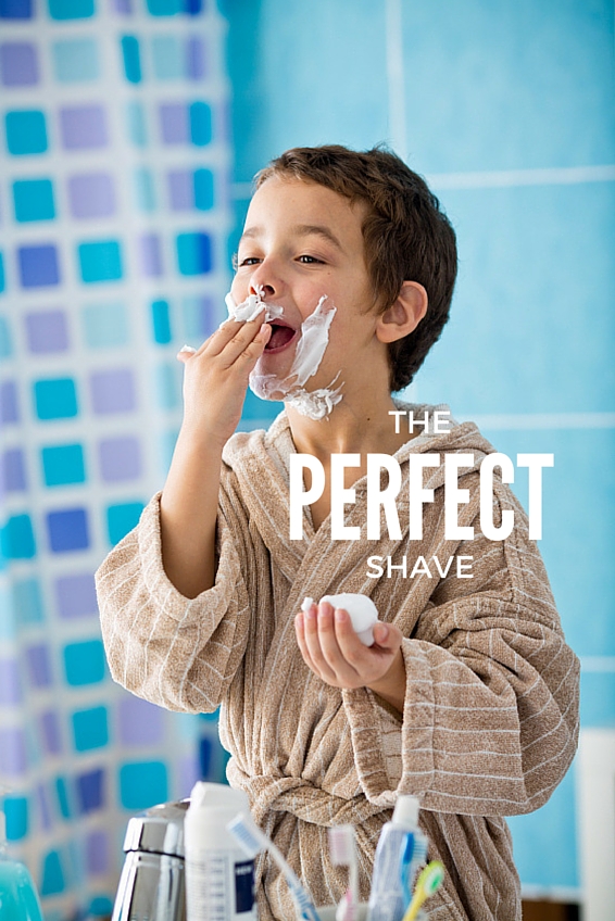 December 1 Little boy shaving cream Healthy Headlines
