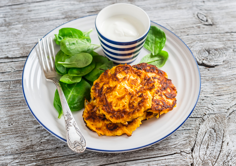 Recipe: Pumpkin risotto cakes with white truffle cream | Healthy Headlines