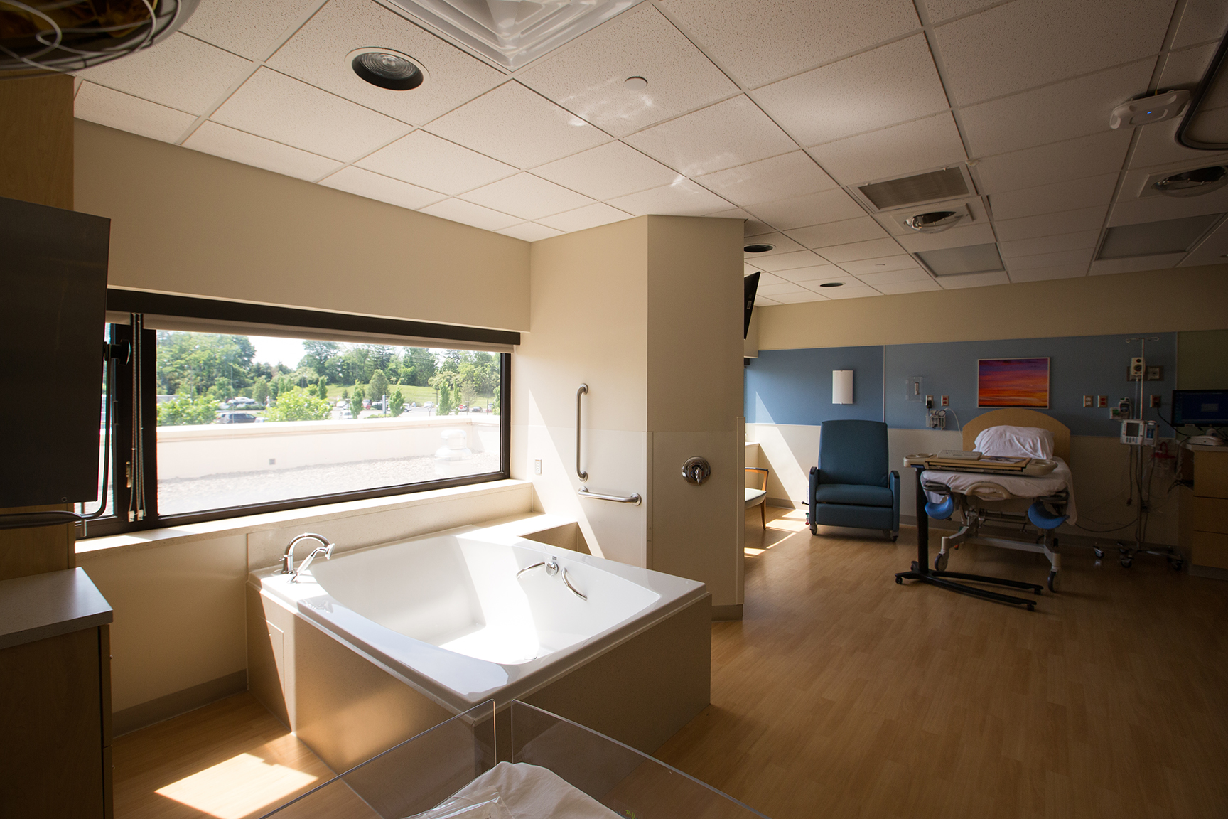 Natural Birth Hospital Room