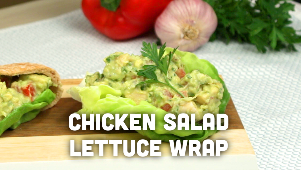 Chicken Salad Lettuce Wrap