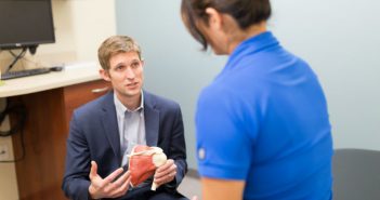 Dr. Michael Greiwe explains his new rotator cuff sparing surgery