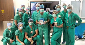Nation’s first implant of Bluetooth-connected heart device at St. Elizabeth Dr. Sinno and team after first Abbott impant