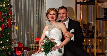 Virtual Childbirth Class Connects Mom and Dad 800 Miles Apart Patti and Aaron Talbert on their wedding day
