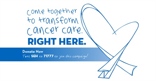 Come Together to Transform Cancer Care. Right Here.