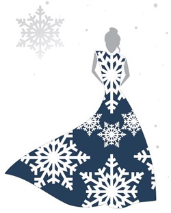 Style Show winter dress figure logo
