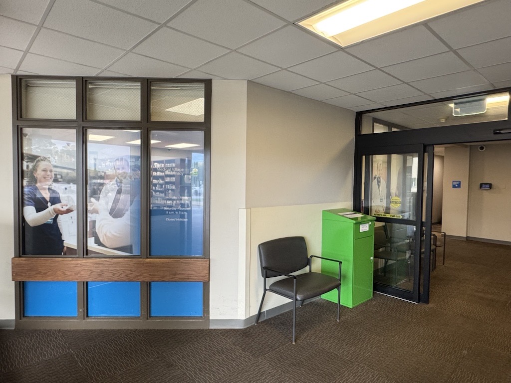 Medical Village Pharmacy Drop Box