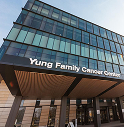 Yung Family Cancer Center: 2026 Evidence-Based Design Touchstone Platinum Award Recipient