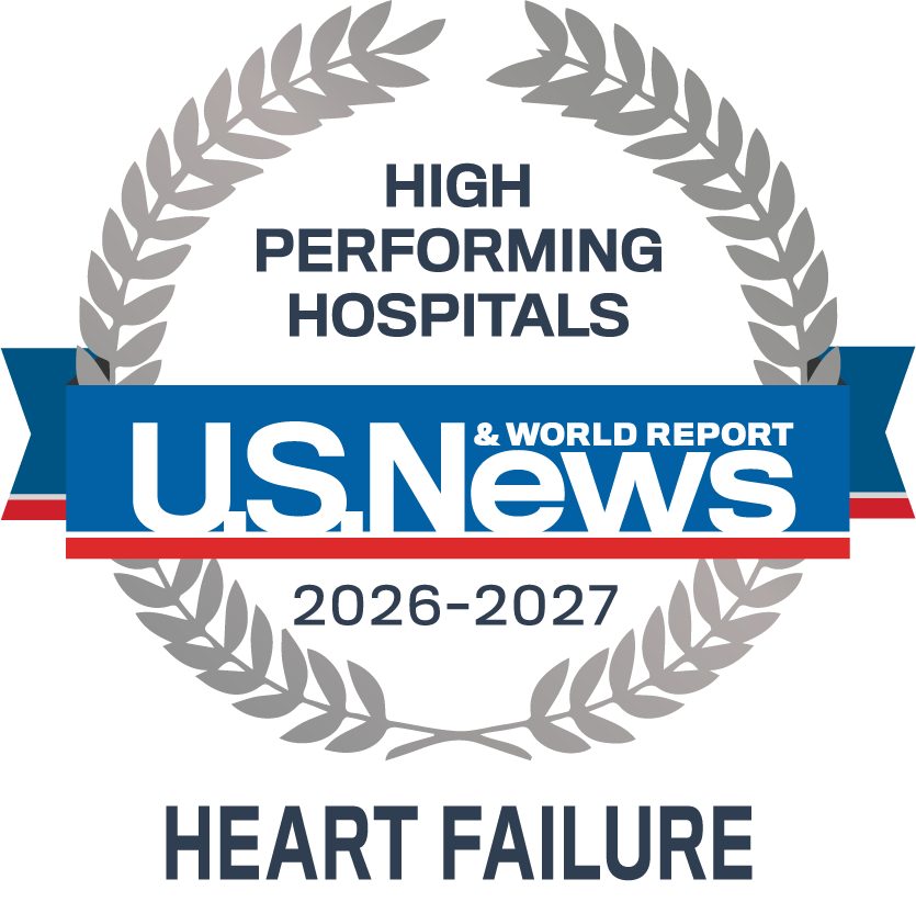 Badge-Hospitals-Procedures_Conditions_Heart Failure US News & World Report Heart Failure High Performing Hospitals