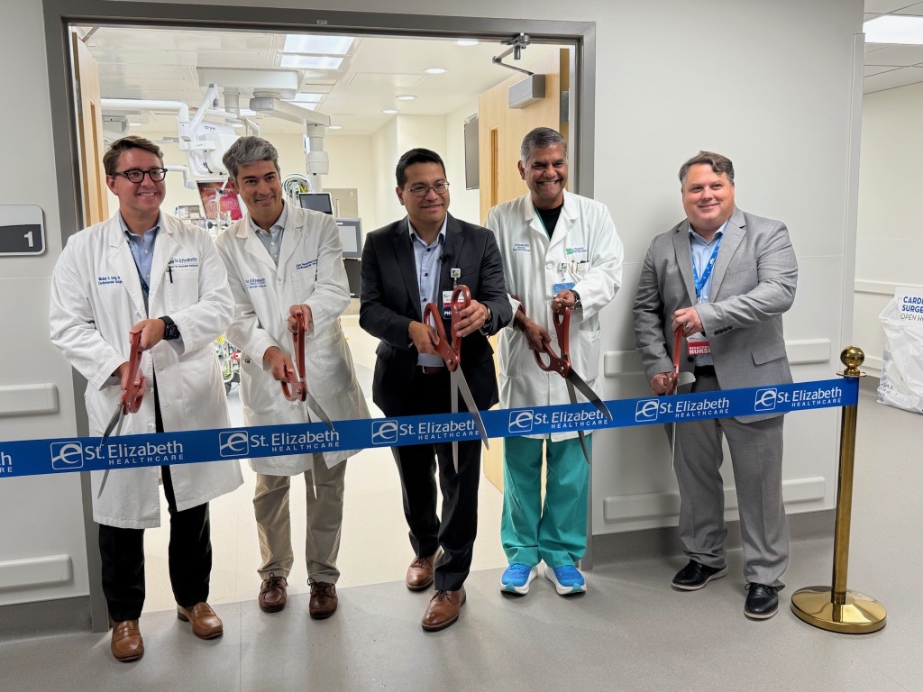 St. Elizabeth Healthcare Cardiac Surgeons unveil new Operating Room