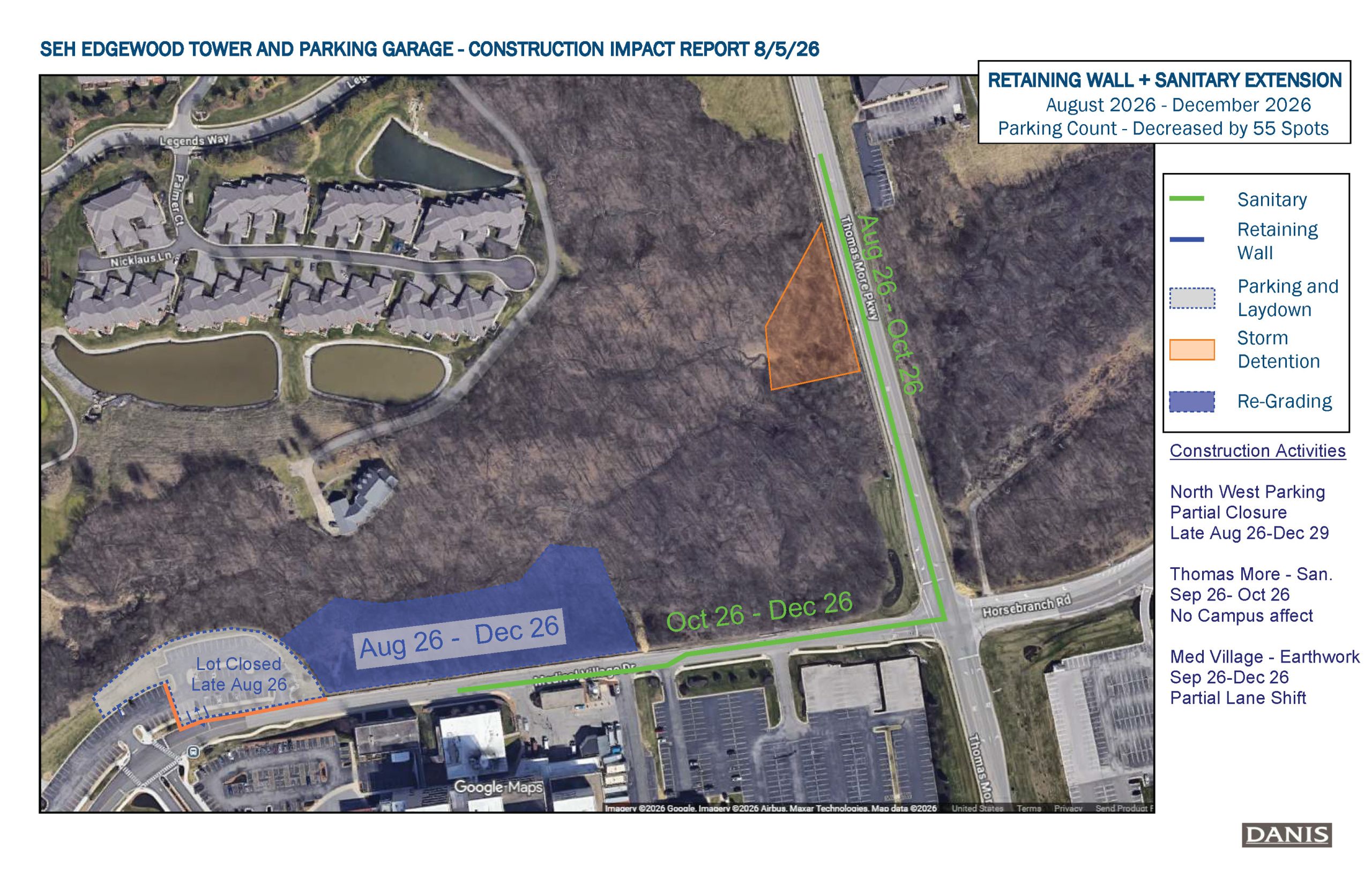 StE CIR 260804 SEH Edgewood Tower and Parking Garage - Construction Impact Report